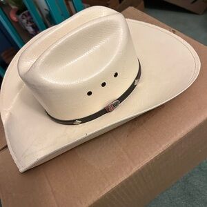 Justin Cream Western Cowboy Hat